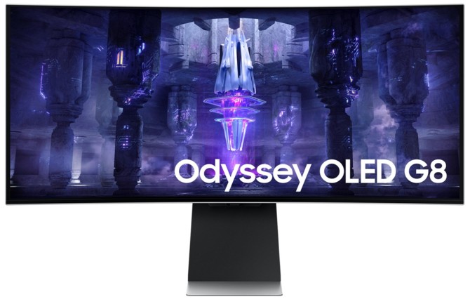Samsung Odyssey OLED G8 - koreański producent zdradził w końcu informacje o własnym monitorze QD-OLED [1]