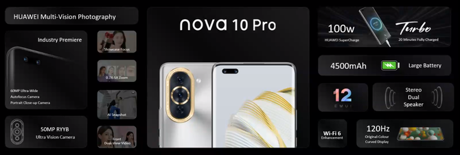Huawei nova 10 Pro, Watch D i MatePad Pro - smartfon stworzony do selfie, zegarek mierzący ciśnienie i tablet na miarę laptopa [5]