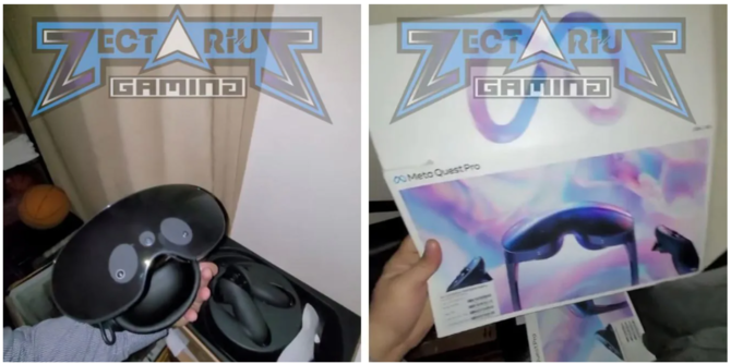 Meta Quest Pro - wideo z rozpakowywania nowych gogli VR pojawiło się w sieci na miesiąc przed ich premierą [3]
