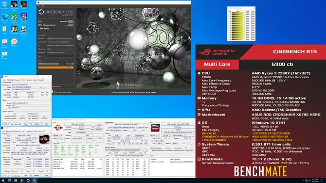 AMD Ryzen 9 7950X pobił rekordy w czterech benchmarkach pracując ze standardowym coolerem AiO [3]