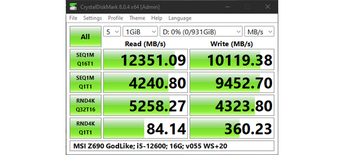 MSI Spatium M570 - producent przygotowuje topowy nośnik SSD PCIe 5.0 x4 NVMe. Znamy pierwsze wyniki wydajności [2]