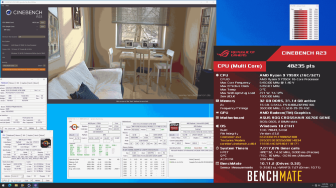 AMD Ryzen 9 7950X podkręcony do 6,7 GHz przebił magiczną barierę w benchmarku Cinebench R23 [3]