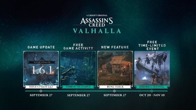 Assassin's Creed Valhalla za kilka dni otrzyma solidną aktualizację z kolejnymi nowościami [2]