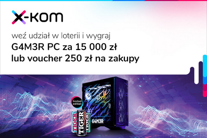 Tańsze laptopy HP, DELL, Lenovo, ASUS i Apple w sklepach x-kom. Promocja na klawiatury, myszki, słuchawki i pecety G4M3R [nc1]