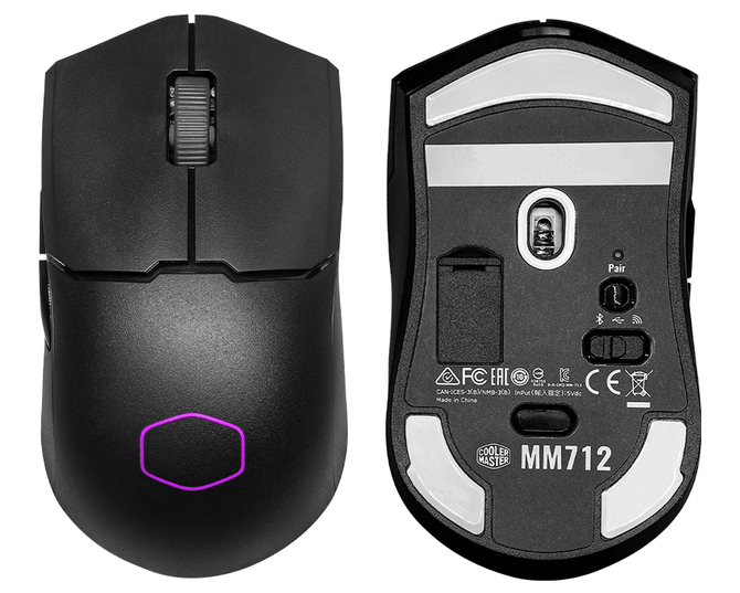 Cooler Master MM712 – bezprzewodowa mysz z optycznymi przełącznikami i czujnikiem PixArt PAW3370 [2]