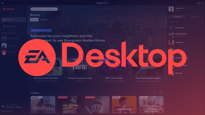 EA App wychodzi z bety, co oznacza, że już wkrótce na dobre zastąpi launcher Origin [1]