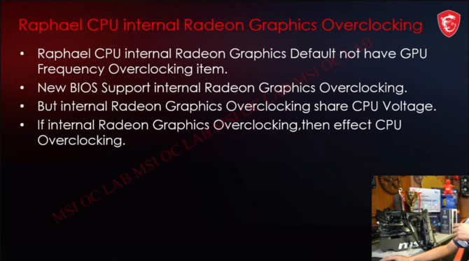 AMD Ryzen 7000 - nowy BIOS firmy MSI dla płyt głównych umożliwia OC układu graficznego oraz wyłączenie funkcji AVX [3]