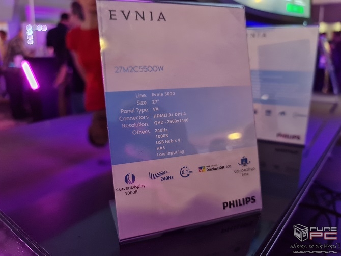 Philips Evnia - nowa marka monitorów oraz peryferii dla graczy. W zestawie monitory z ekranami QD-OLED, Mini LED i OLED [nc1]