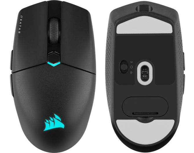 Corsair Katar Elite Wireless - kolejna mysz z uznanej serii ląduje w sklepach. Oferuje łączność Bluetooth + 2.4 GHz [3]