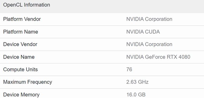NVIDIA GeForce RTX 4080 - karta graficzna doczekała się testu w Geekbench. Widać nieznaczną przewagę nad RTX 3090 Ti  [3]