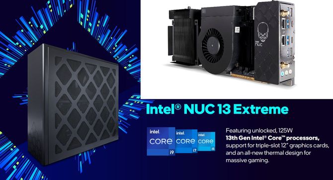 Intel NUC Raptor Canyon - zestaw komputerowy dla graczy z Core i5-13600K, Core i7-13700K lub Core i9-13900K [2]
