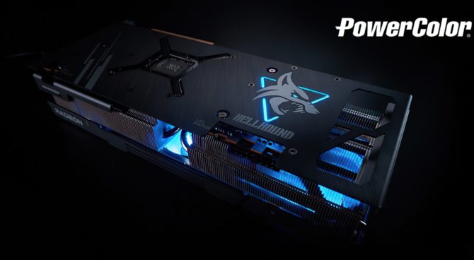 PowerColor zapowiada karty graficzne Radeon RX 7900 XTX / XT Hellhound. Grafika zdradza m.in. dwa złącza zasilania 8-pin [2]