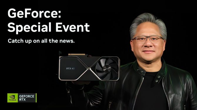 NVIDIA zapowiada konferencję podczas targów CES 2023, która będzie związana z kartami graficznymi GeForce RTX 4000 [1]