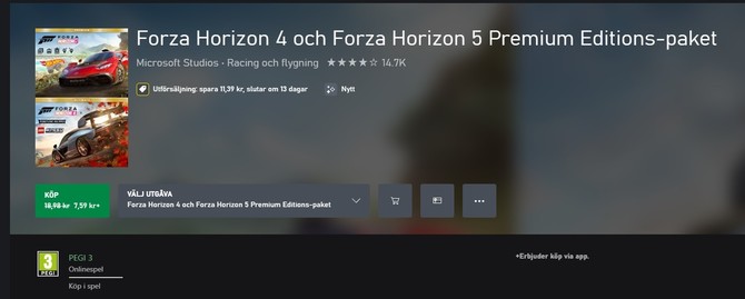Microsoft zwraca pieniądze i usuwa z bibliotek gry Forza Horizon 4 i Forza Horizon 5 kupione podczas niedawnego błędu cenowego [2]