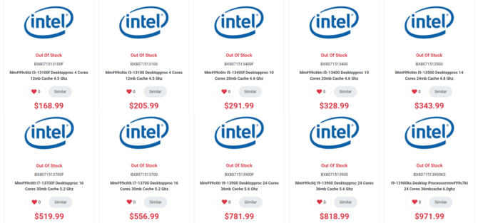 Intel Core i9-13900KS i inne nadchodzące układy Core 13. generacji trafiły do oferty kanadyjskiego sklepu. Ceny wcale nie są atrakcyjne [2]