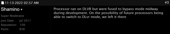 Intel DLVR - BIOS from ASUS contains feature traces for Raptor Lake chips.  However, it is inactive [2]