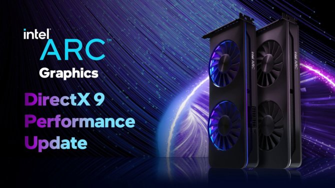 Intel ARC - nowe sterowniki firmy przynoszą duży skok wydajności kart graficznych w grach opartych na API DirectX 9 [2]