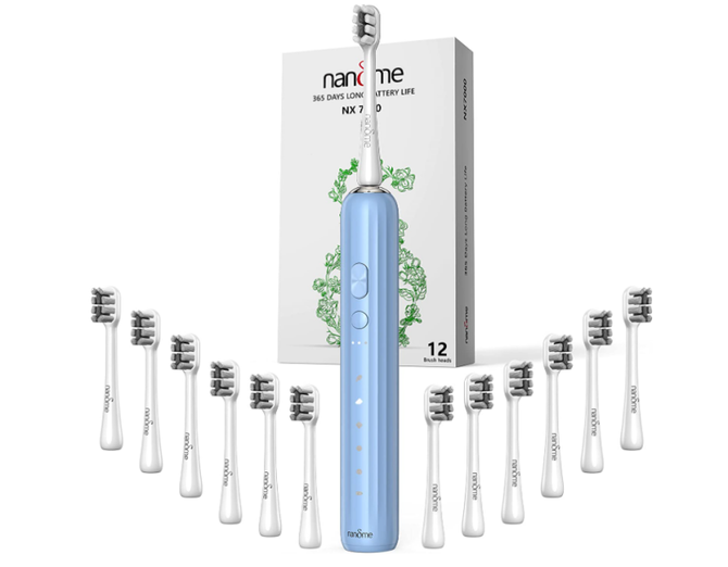 Nandme NX7000 - świetna promocja na soniczną szczoteczkę do zębów, którą wystarczy ładować raz na rok! [8]