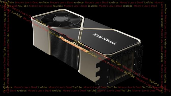 NVIDIA TITAN RTX Ada - tak prezentuje się prototyp 4-slotowej karty graficznej z dwoma złączami zasilania 16-pin [6]