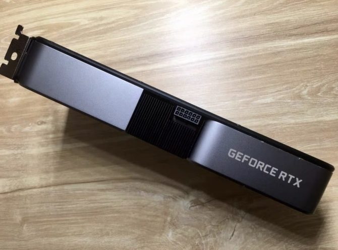 NVIDIA GeForce RTX 3070 Ti 16 GB - The graphics card was already in the manufacturer's plans.  This is its prototype [2]