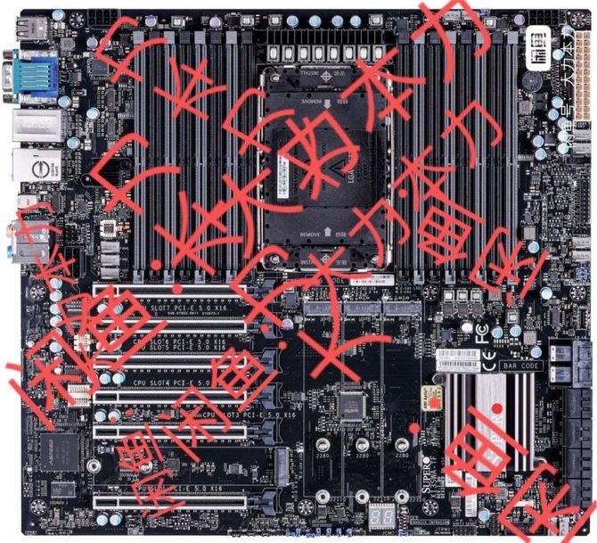 SuperMicro X13SWA-TF (W790) - płyta główna dla procesorów Intel Sapphire Rapids na pierwszych zdjęciach [1]