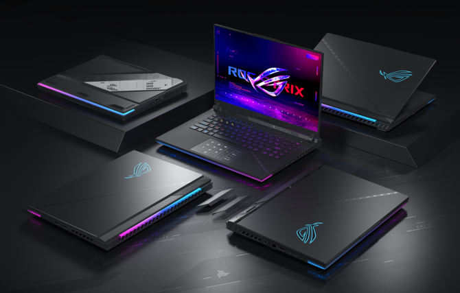 ASUS ROG Strix oraz ROG Zephyrus - premiera laptopów z Intel Raptor Lake-HX, AMD Ryzen 7000 oraz NVIDIA GeForce RTX 4000 [1]