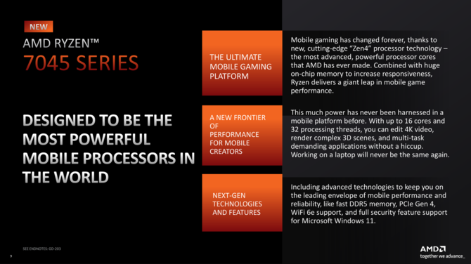 AMD APU Phoenix oraz Dragon Range - prezentacja nowej generacji procesorów Ryzen dla laptopów - Zen 4 i do RDNA 3 na pokładzie [12]