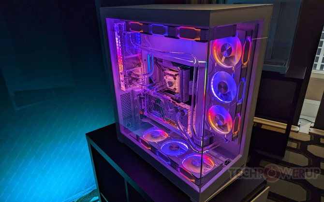 Phanteks NV7 - a large case for enthusiasts.  It will fit almost everything your heart desires [3]