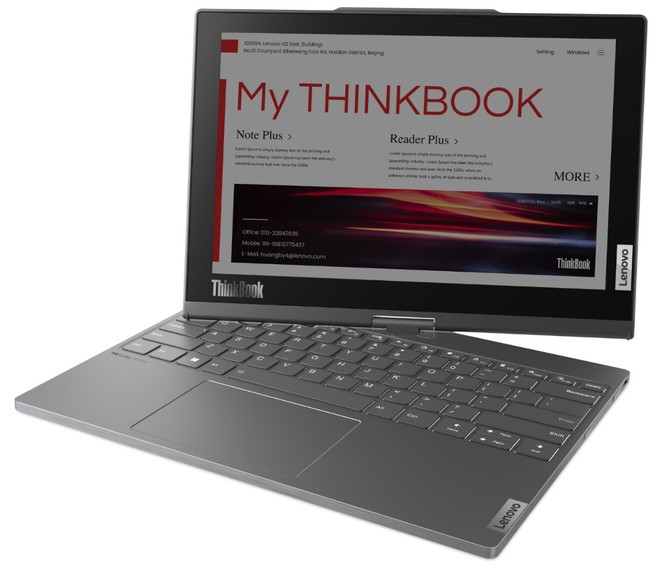 Lenovo ThinkBook Plus Twist, ThinkBook 16p Gen.4, Yoga Book 9i - Presentation of Innovative Laptops at CES 2023 [2]