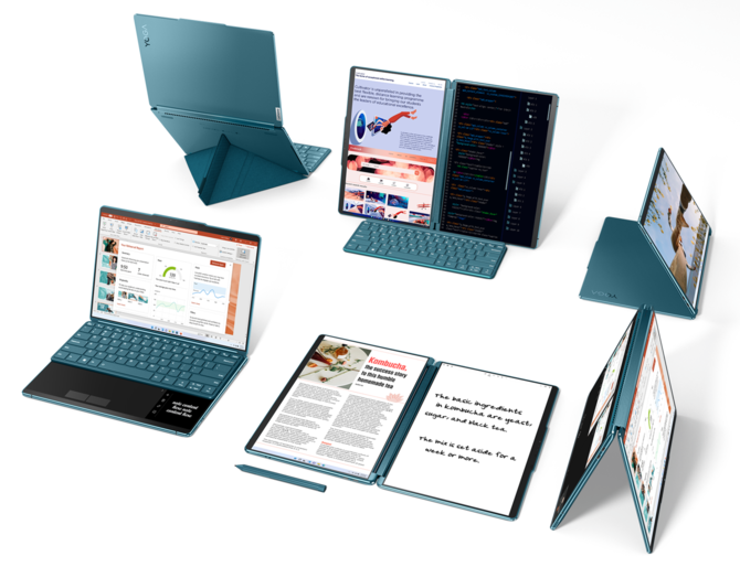 Lenovo ThinkBook Plus Twist, ThinkBook 16p Gen.4, Yoga Book 9i - presentation of innovative laptops from CES 2023 [8]