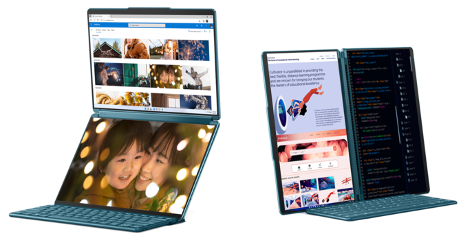 Lenovo ThinkBook Plus Twist, ThinkBook 16p Gen.4, Yoga Book 9i - Presentation of Innovative Laptops at CES 2023 [9]