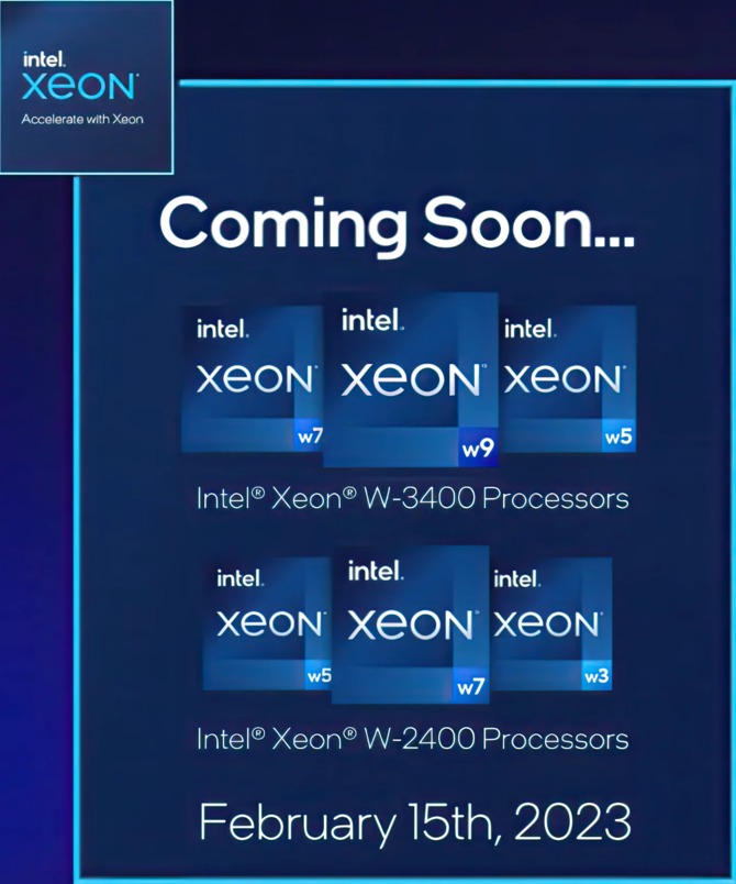 4th Gen Intel Xeon - Premiere of the highly anticipated Sapphire Rapids units with support for DDR5 memory and the PCIe 5.0 interface [14]
