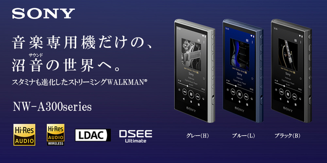 Sony Walkman NW-A306 - Android music player with support for streaming services [3]