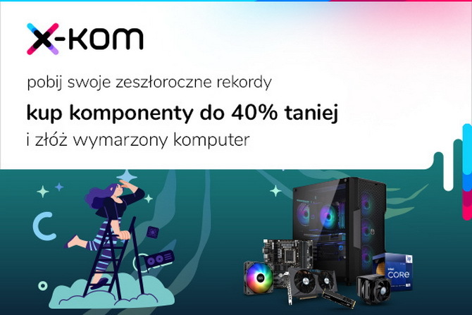 Niższe ceny na karty graficzne, pamięć RAM, płyty główne, dyski SSD i inne komponenty. Jest też promocja na laptopy w x-kom [nc1]