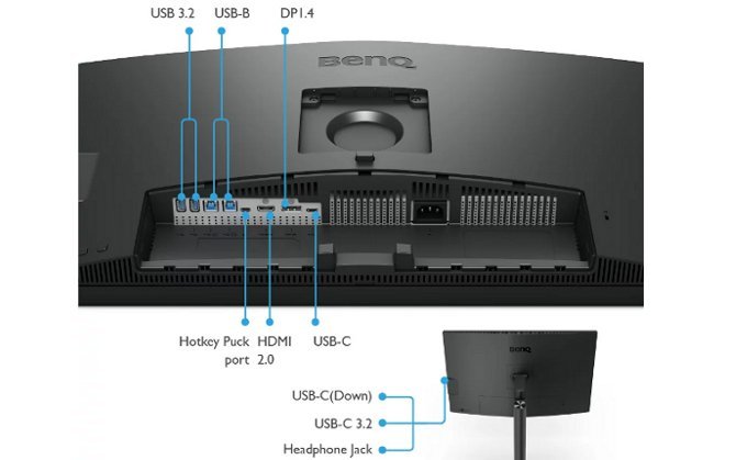 BenQ PD3205UA i PD2705UA 4K liquid crystal - nowe monitory 4K z HDR i z ergonomicznym ramieniem dla projektantów [5]