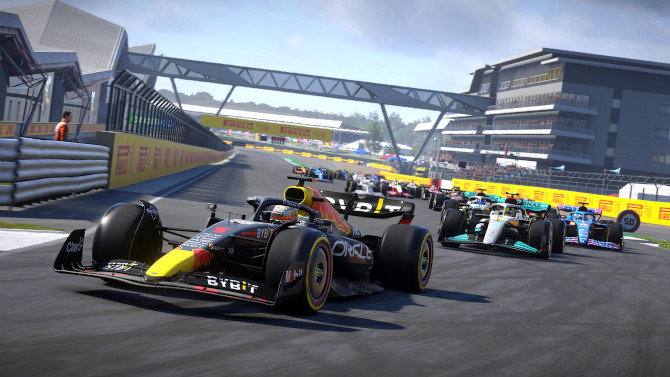 F1 22 with support for the latest version of AMD technology - FSR 2.2.  There is no shortage of comparison with the NVIDIA DLSS 3 solution [nc1]
