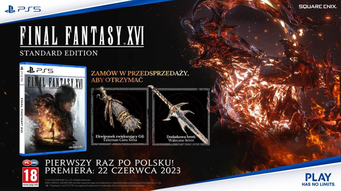 Final Fantasy XVI w polskiej wersji językowej! Pojawiły się spolszczone materiały wydawcy gry [5]