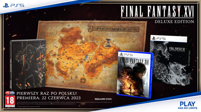Final Fantasy XVI w polskiej wersji językowej! Pojawiły się spolszczone materiały wydawcy gry [2]