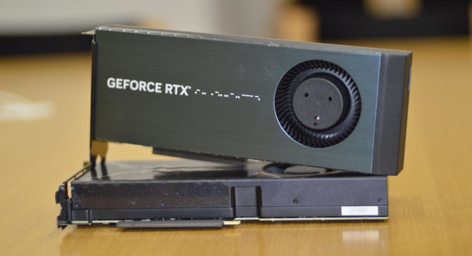 The NVIDIA GeForce RTX 4090 graphics card with dual-slot cooling with a turbine has its first test [3]