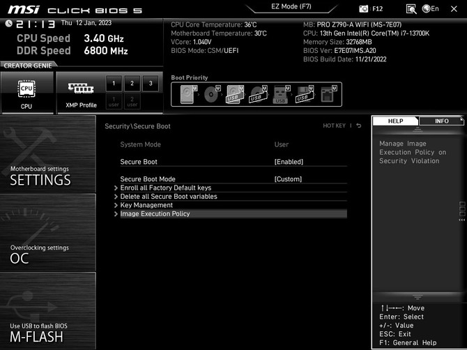 MSI responds to reports of Secure Boot issues.  The vulnerability covers almost 300 models of motherboards [3]