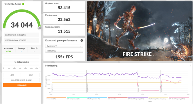 NVIDIA GeForce RTX 4090 - topowa karta graficzna Ada Lovelace została przetestowana w stacji eGPU z Thunderbolt 4 [9]