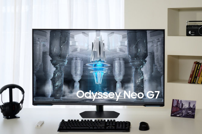 Samsung Odyssey Neo G7 w rozmiarze 43 to nowy monitor dla graczy, korzystający z systemu podświetlenia Mini LED [1]