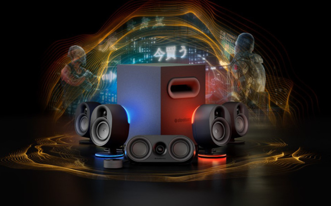 SteelSeries prezentuje pierwszą serię głośników dla graczy. W każdym zestawie znajdziemy RGB oraz Bluetooth [2]