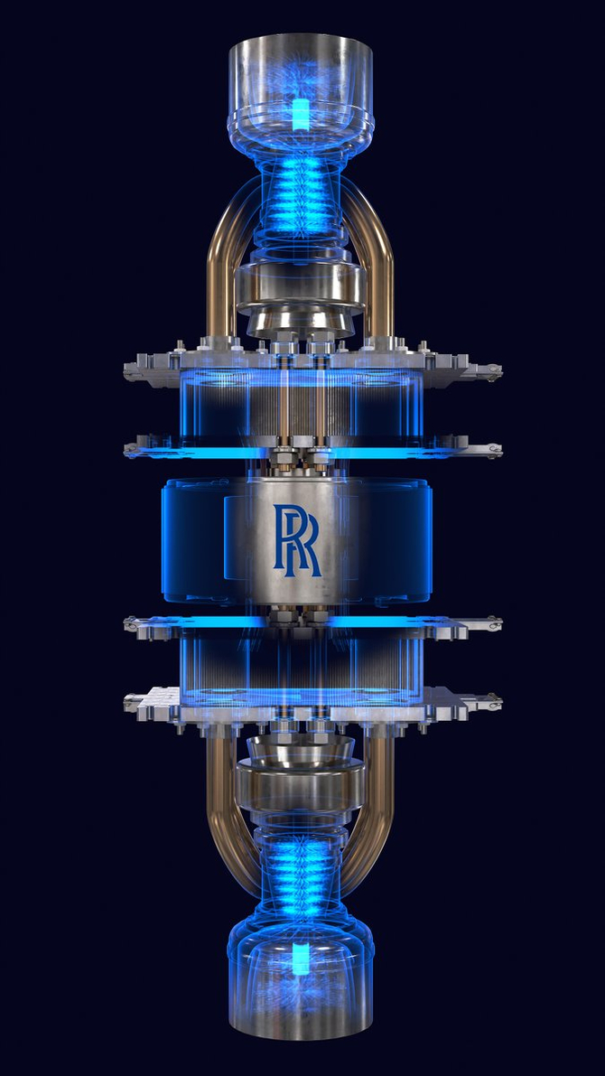 Rolls-Royce zaprezentował koncept reaktora jądrowego, który mógłby zasilić ewentualne bazy na Księżycu [2]
