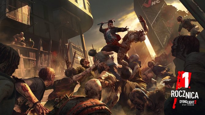 Dying Light 2 świętuje pierwszą rocznicę premiery. Techland oferuje z tej okazji upominki i nagrody za ukończenie wyzwań [1]