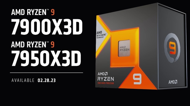 AMD Ryzen 7 7800X3D, Ryzen 9 7900X3D oraz Ryzen 9 7950X3D - znamy ceny oraz datę premiery procesorów z 3D V-Cache [3]