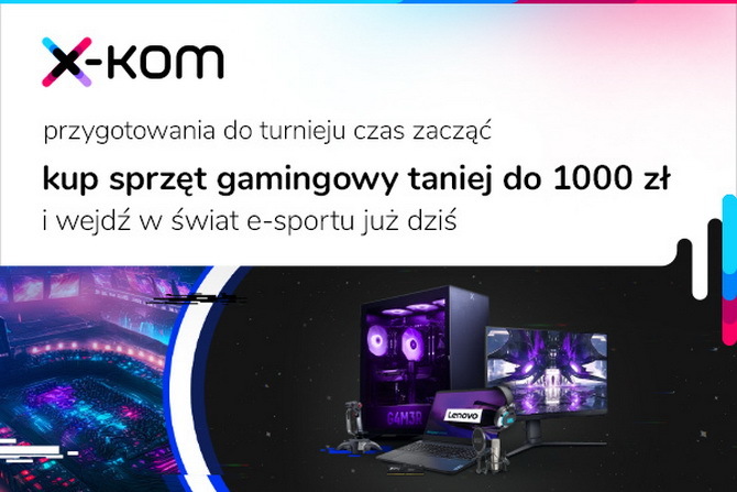 Niższe ceny na procesory, karty graficzne, dyski SSD, laptopy i monitory w x-kom. Jest też promocja na Samsung Galaxy S23 [nc1]