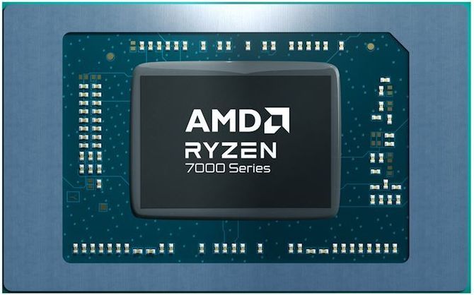 AMD Ryzen 7 7840HS kontra Ryzen 7 6800H - procesor APU Phoenix przetestowano w programie Cinebench R23 [1]