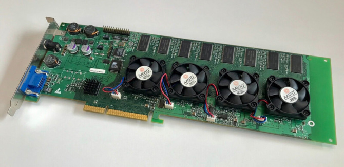 3DFX Voodoo 5 6000 in prototype version - card appeared on eBay.  The bidding is on, but the price knocks you off your feet [2]