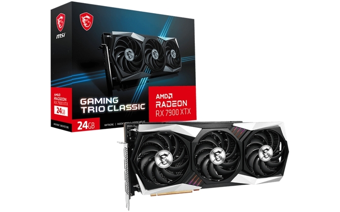 Karty graficzne MSI Radeon RX 7900 XT i RX 7900 XTX GAMING TRIO CLASSIC pojawiły się w sklepach. Ich ceny nie zaskakują [1]